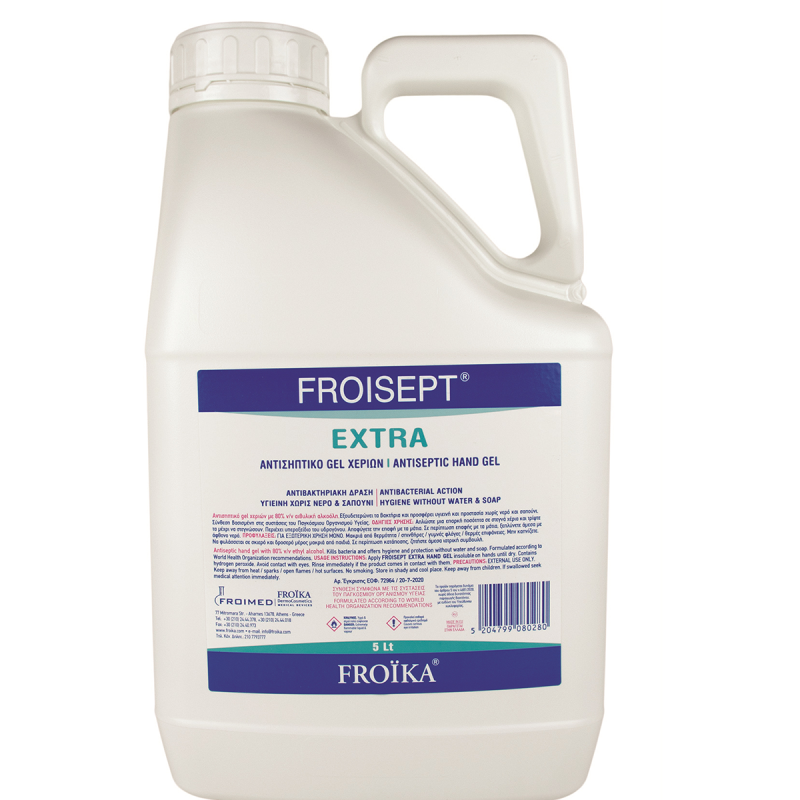 FROISEPT EXTRA ANTISEPTIC HAND GEL 5 Lt
