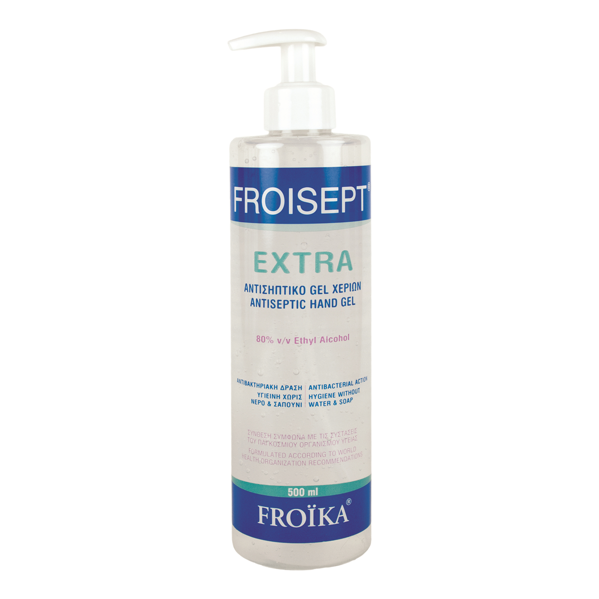 FROISEPT EXTRA ANTISEPTIC HAND GEL 500 ml