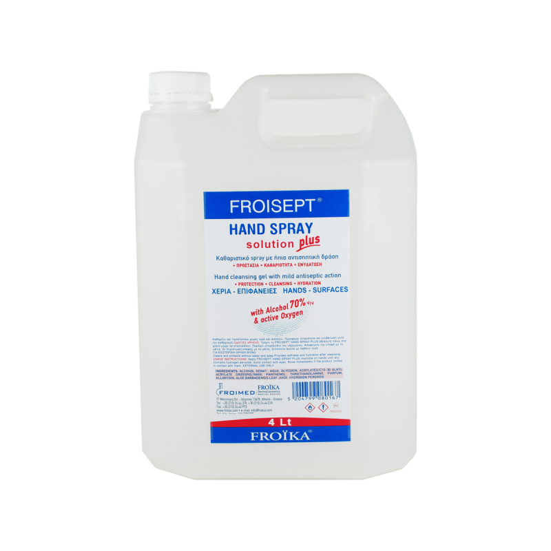 FROISEPT HAND SPRAY PLUS 4 Lt