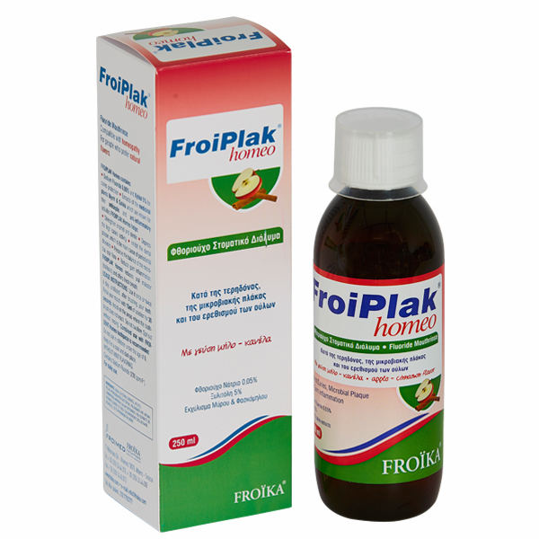 MOUTHWASH HOMEO FROIPLAK: APPLE-CINNAMON 250ml