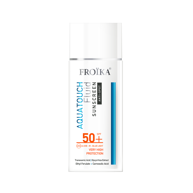 AQUATOUCH FLUID SUNSCREEN SPF50+ ANTI-SPOT